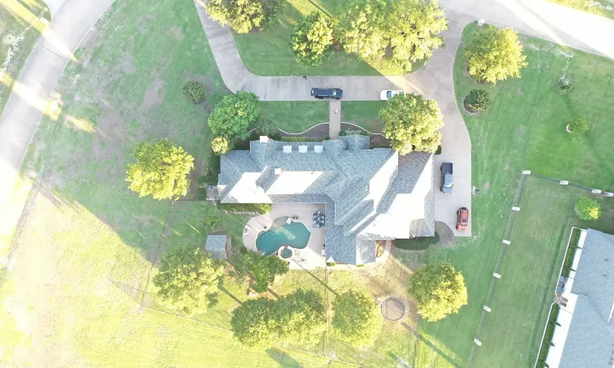 New shingle roof installation on a home in Horace